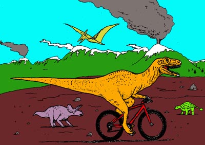 Dinosaur Bicycle