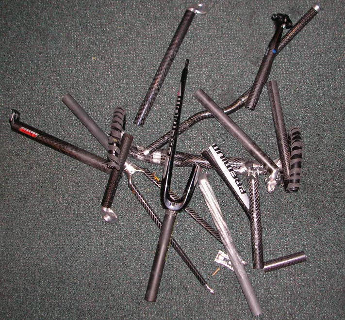 steel frame carbon fork
