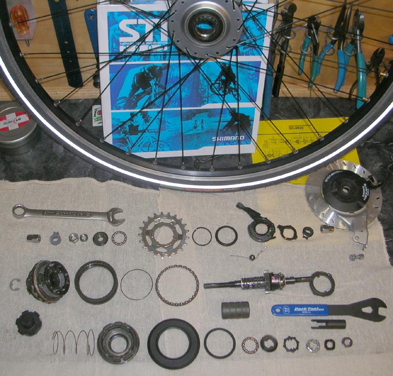 nexus bike gears