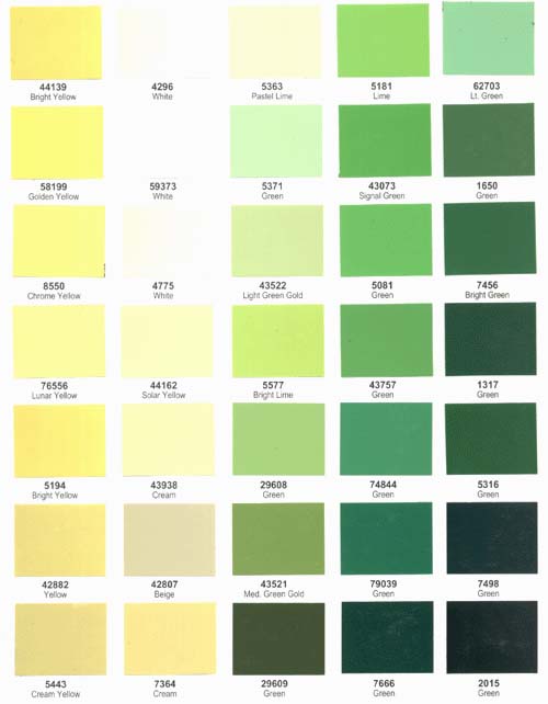 Automotive Paint Color Chart Dupont - ggettnoble